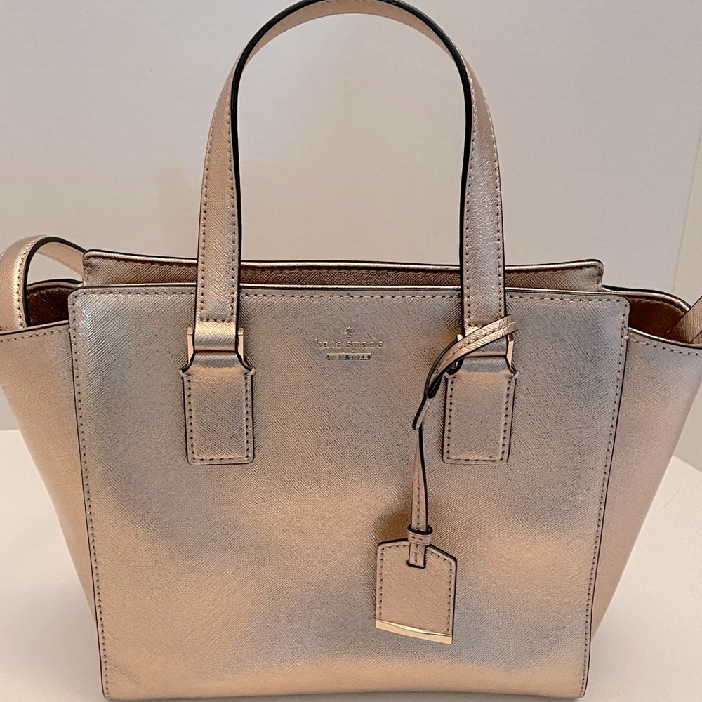 Kate Spade saffiano leather convertible shoulder bag/satchel.